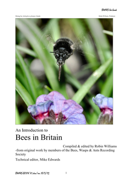 Bees in Britain 1-3 Edit G Allen Oct 2012