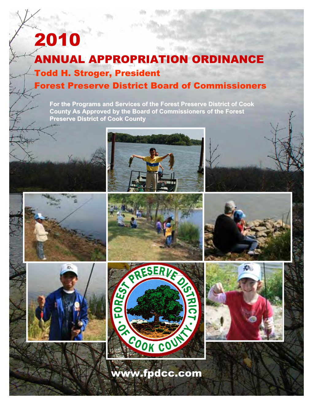 2010 ANNUAL APPROPRIATION ORDINANCE Todd H