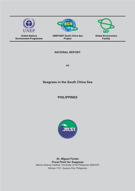 National Report for Seagrass in Cambodia