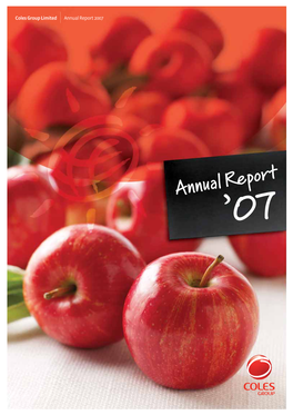 Coles Group Limited Annual Report 2007