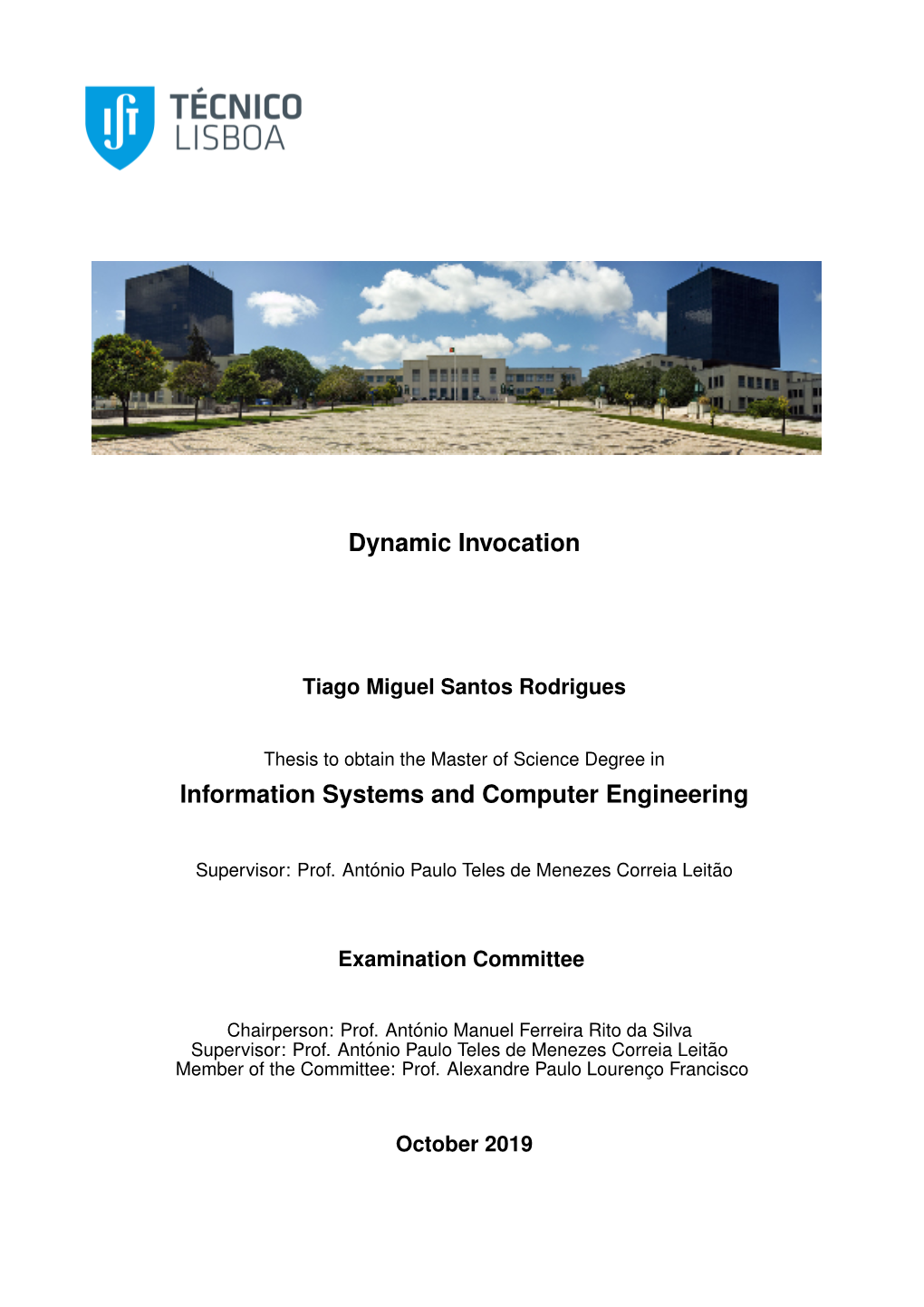 Dynamic Invocation Information Systems and Computer Engineering