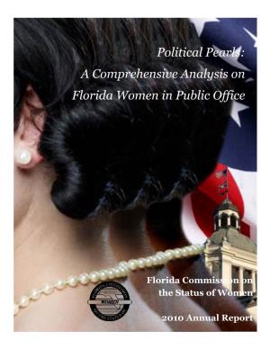 Political Pearls: a Comprehensive Analysis on Florida Women in Public Office