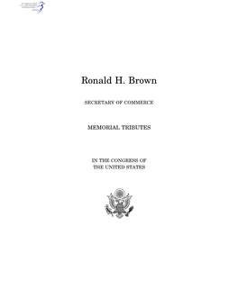 Ronald H. Brown