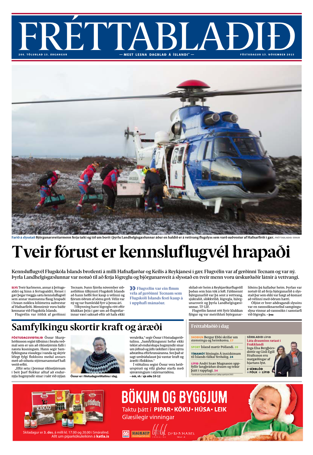 Tveir Fórust Er Kennsluflugvél Hrapaði