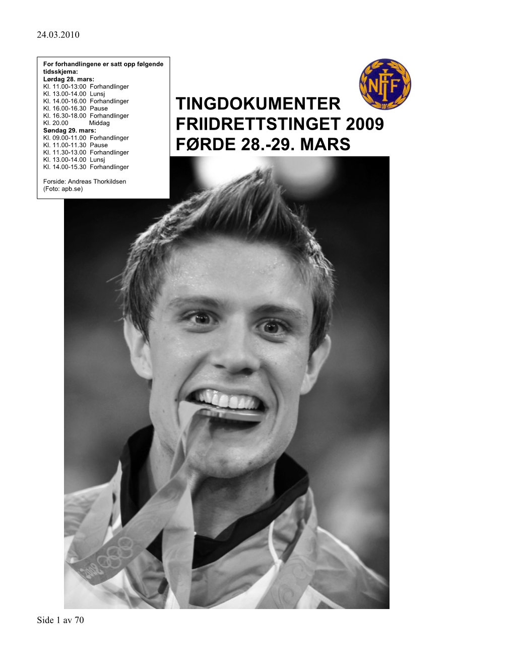 Komplett Tingdokument I Pdf-Format