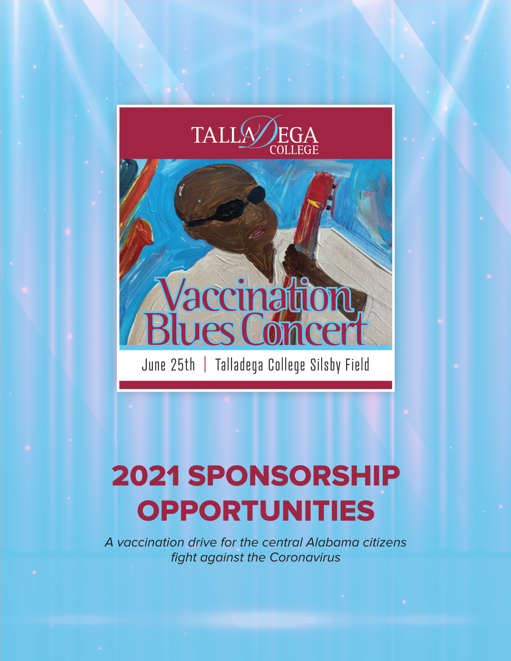 Vaccination Blues Concert June 25Th | Talladega College Silsby Field