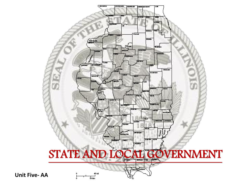 Unit Five State and Local Government Aa