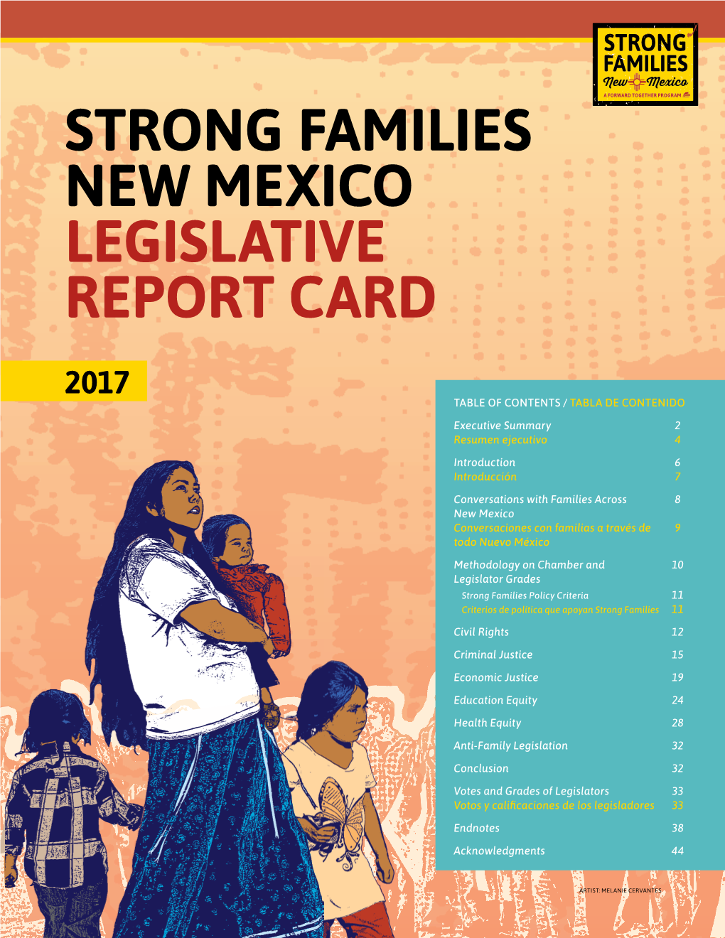 Strong Families New Mexico Legislative Report Card