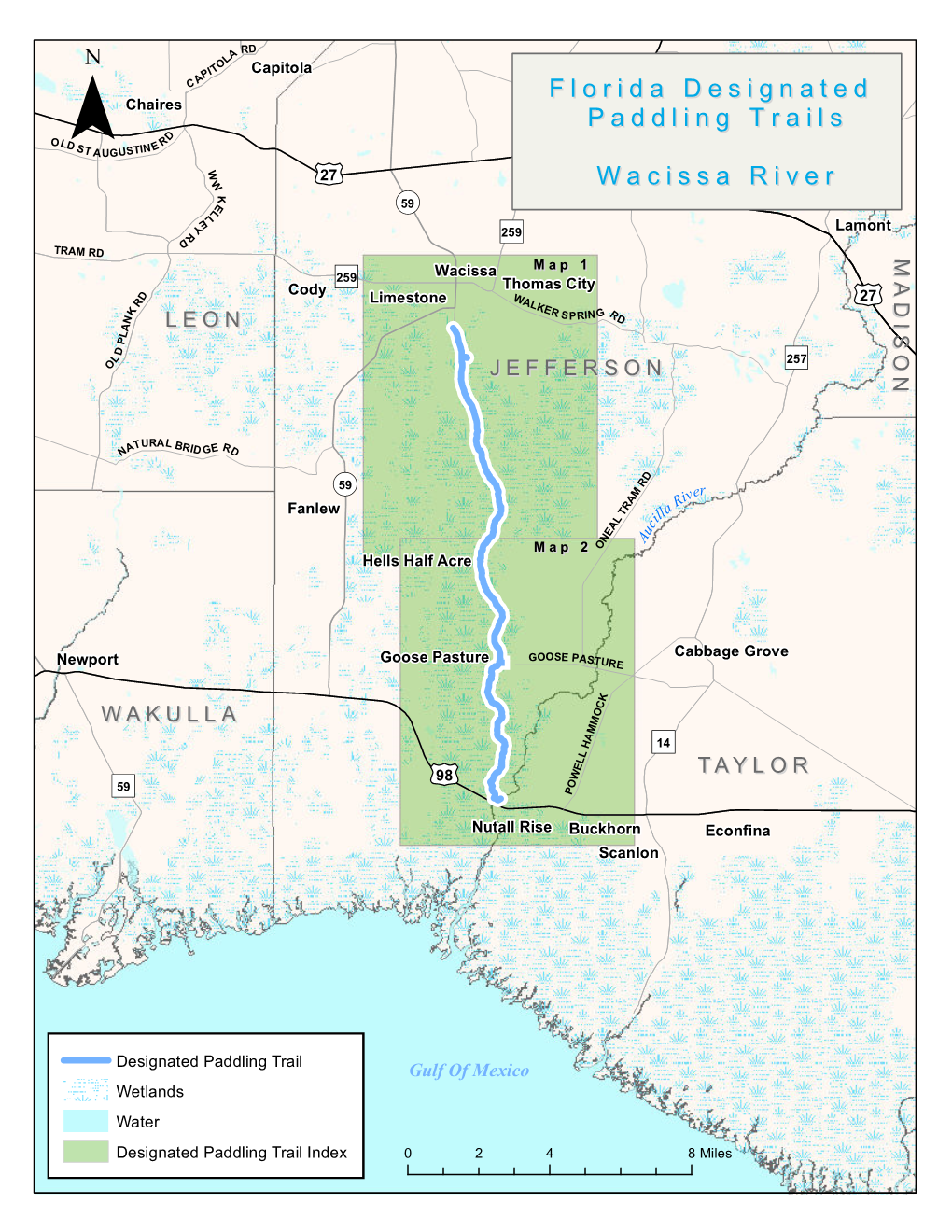 Wacissa River Paddling Guide