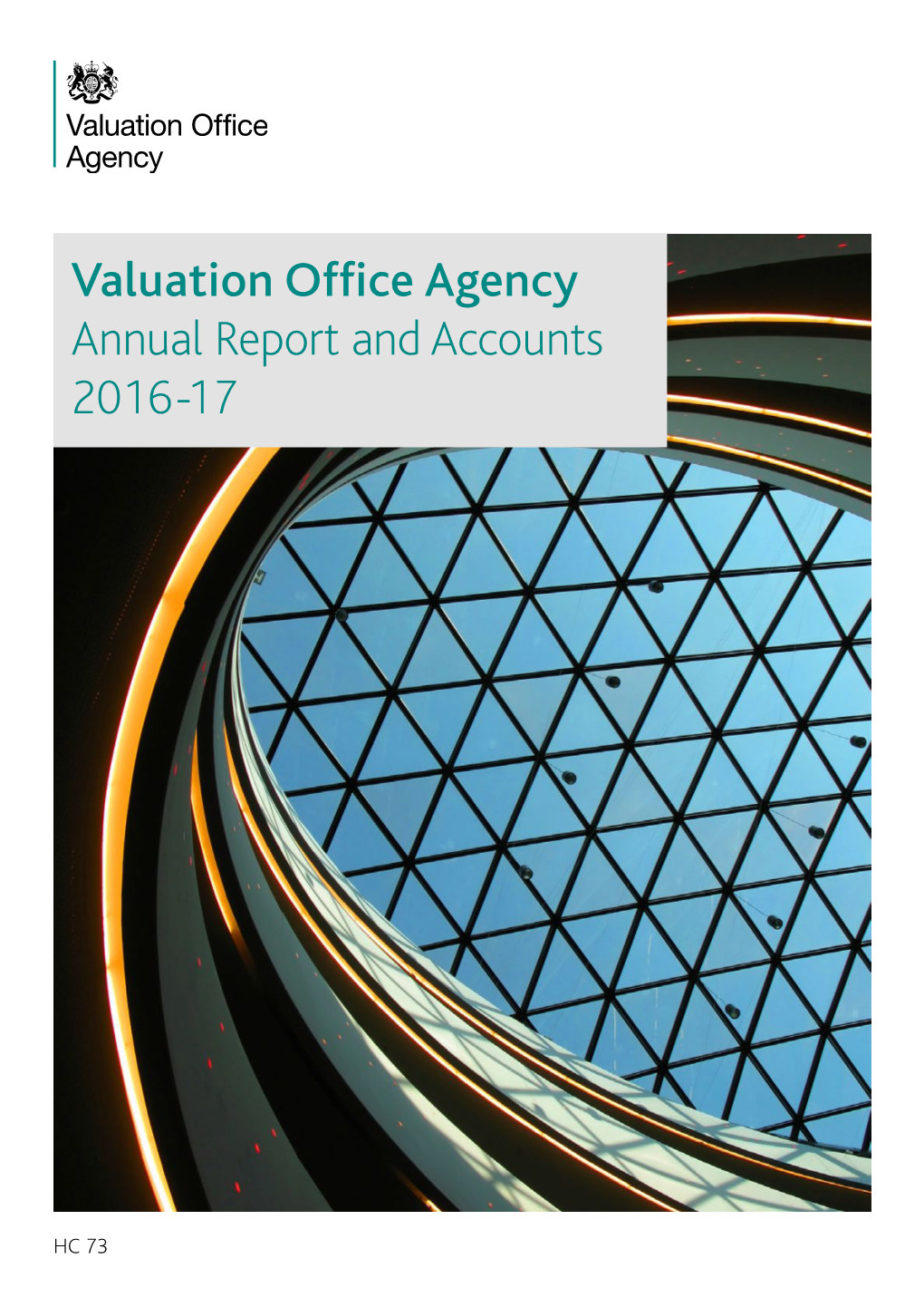 Valuation Office Agency Annual Report and Accounts 2016-17