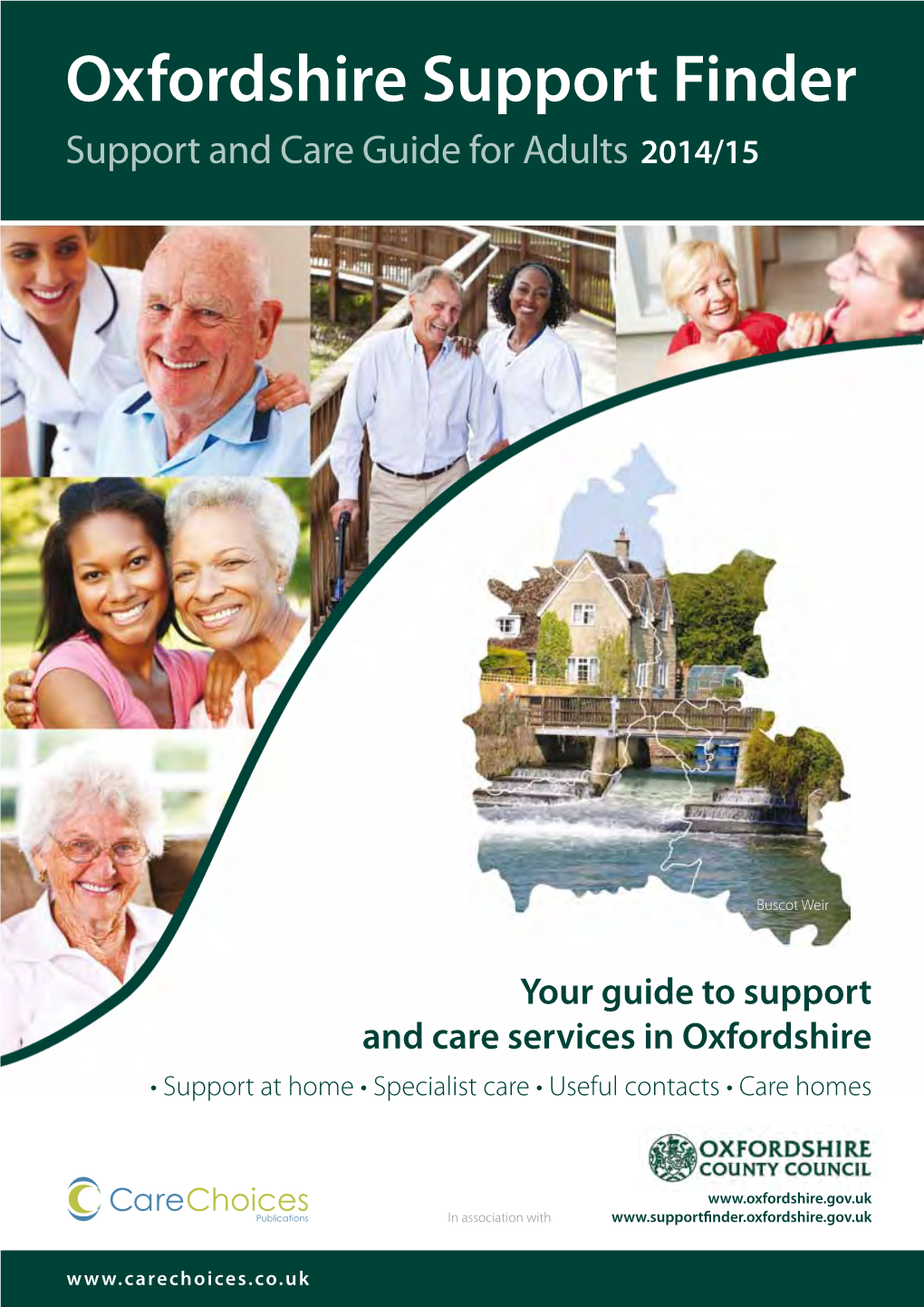 Oxfordshire Support Finder Support and Care Guide for Adults 2014/15