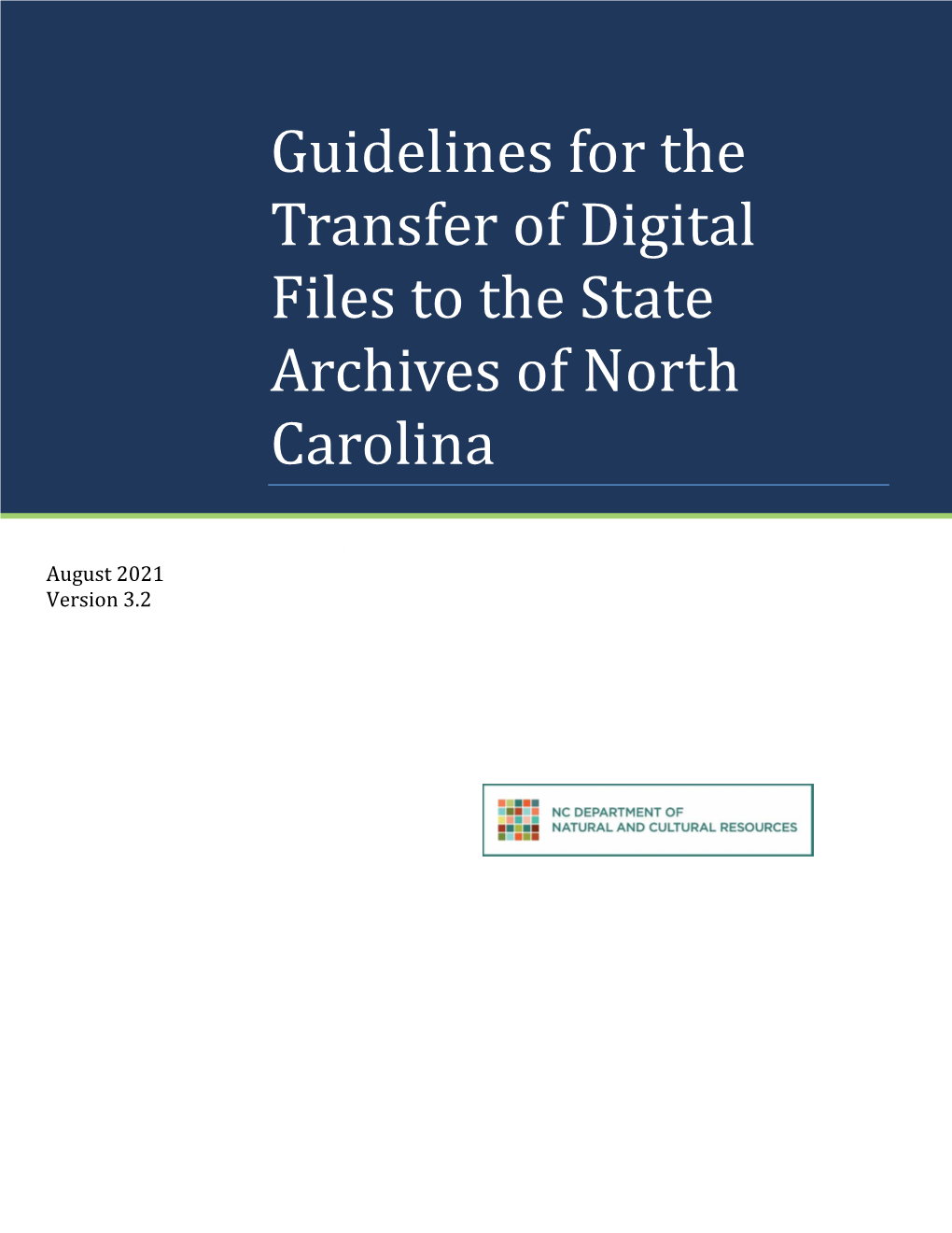 Digital File Transfer Guidelines | 1 1