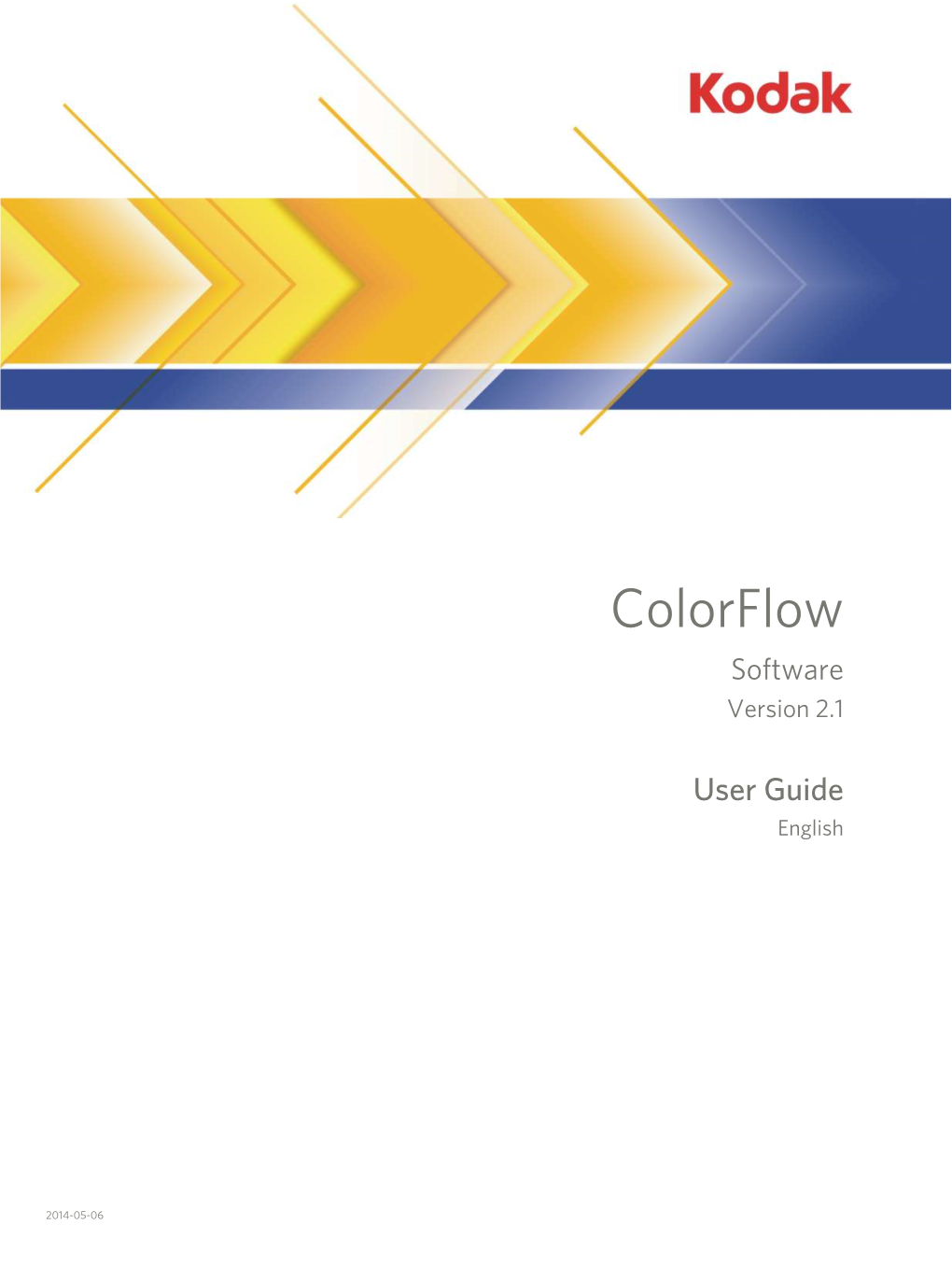 Colorflow Software Version 2.1