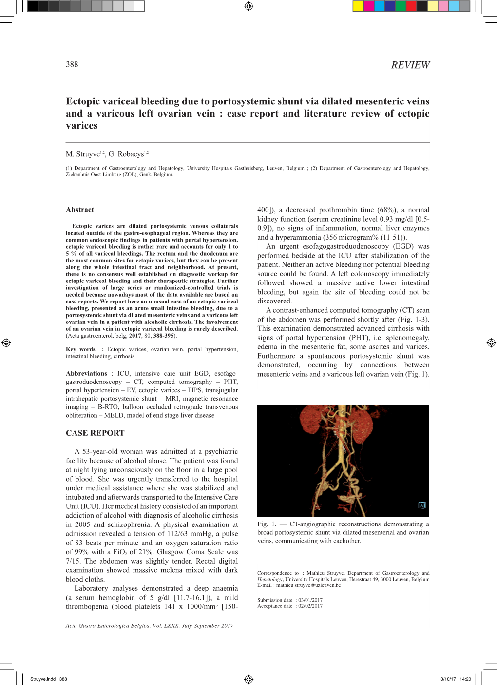 REVIEW Ectopic Variceal Bleeding