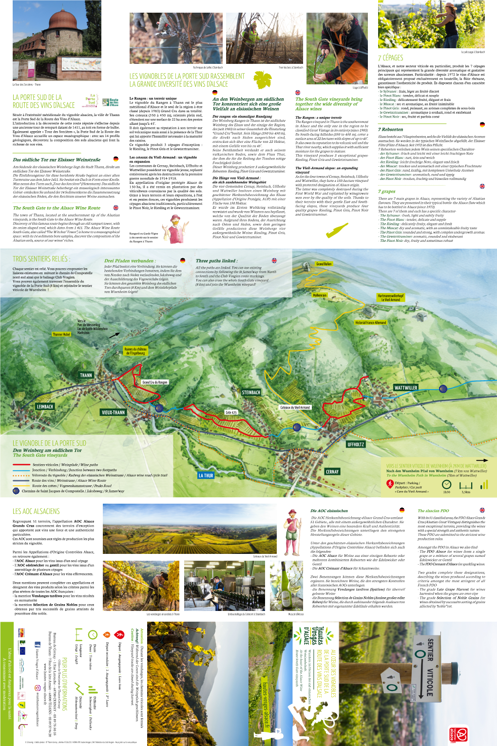 La Porte Sud De La Route Des Vins D'alsace Les Vignobles De La Porte Sud Rassemblent La Grande Diversité Des Vins D'alsace