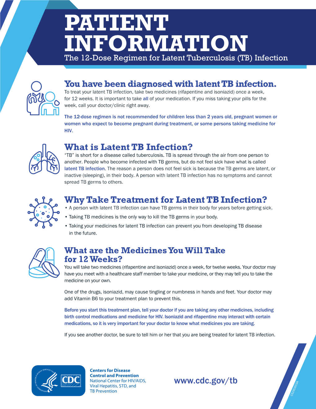 12-Dose Regimen for Latent TB Infection