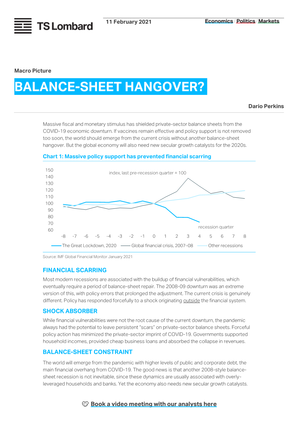 Balance-Sheet Hangover?
