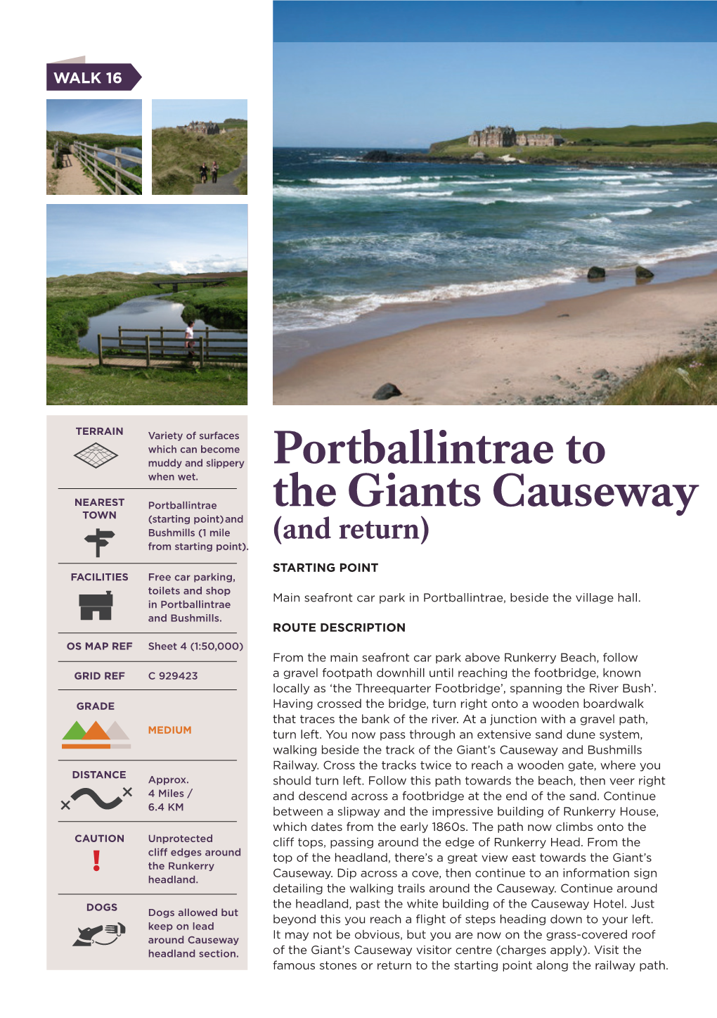 Portballintrae to the Giants Causeway