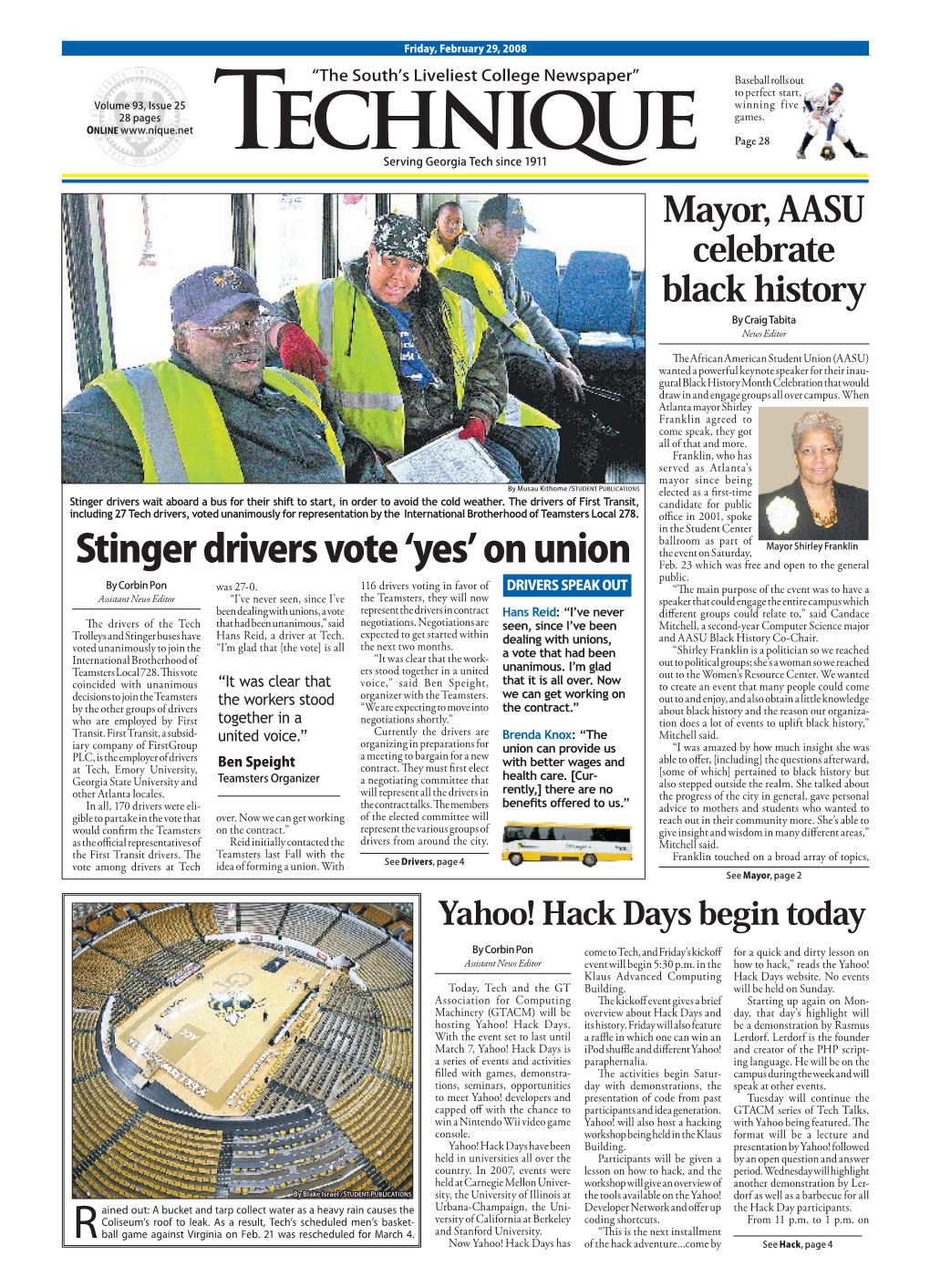 Stinger Drivers Vote 'Yes' on Union