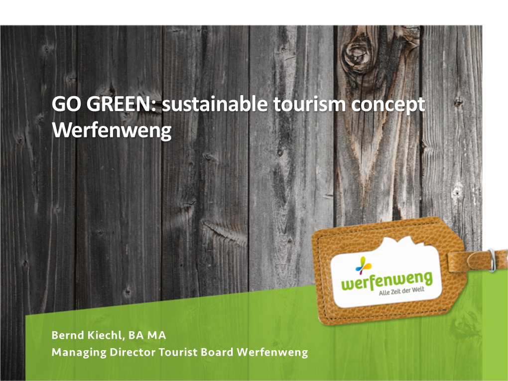 Tourism in Werfenweng