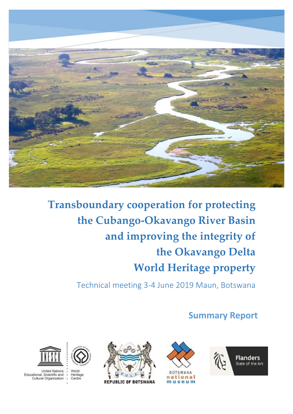 Transboundary Cooperation for Protecting the Cubango-Okavango