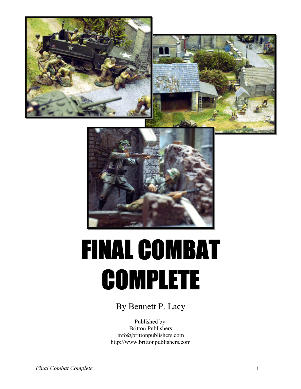 Final Combat Complete