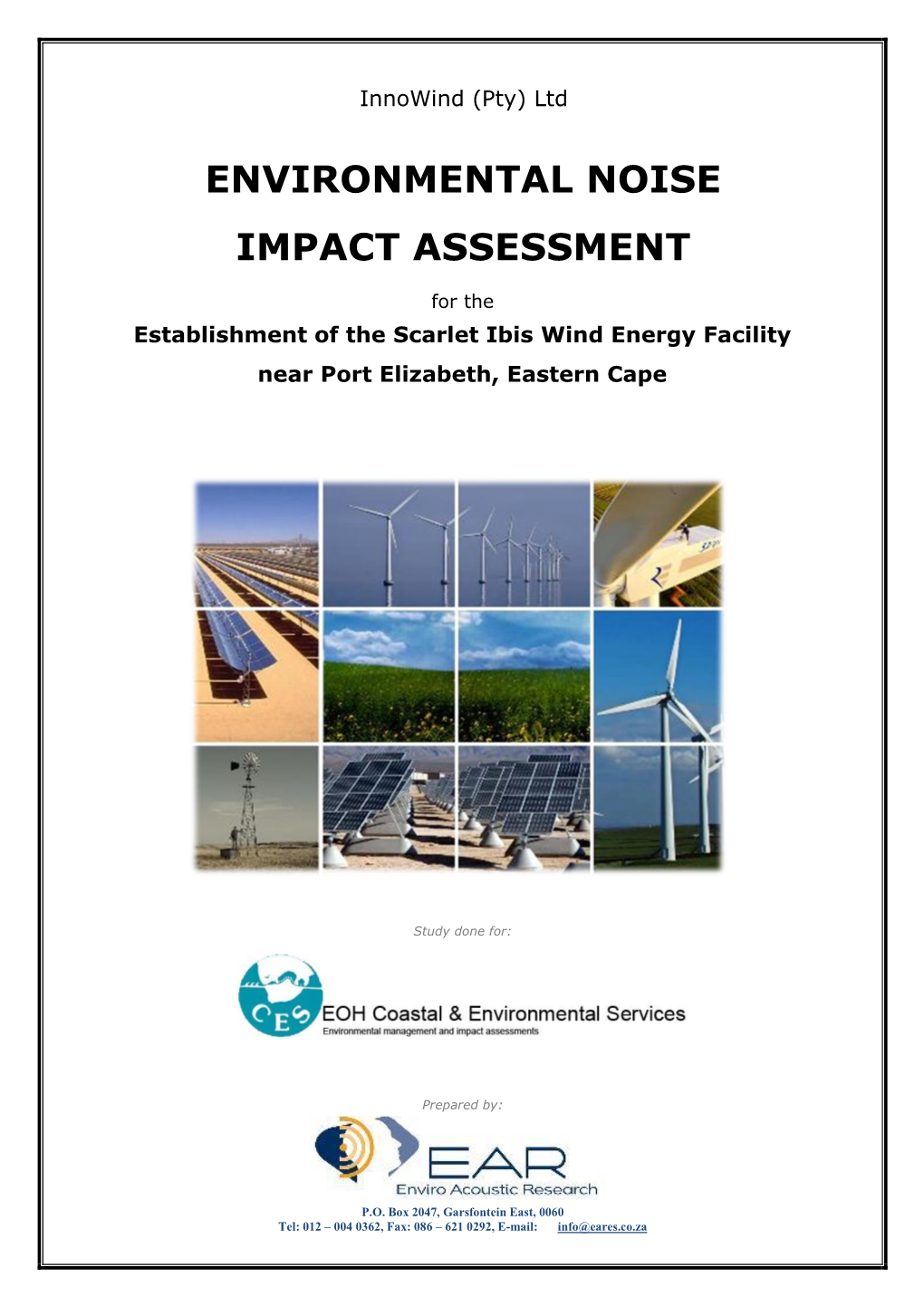 Environmental Noise Impact Assessment