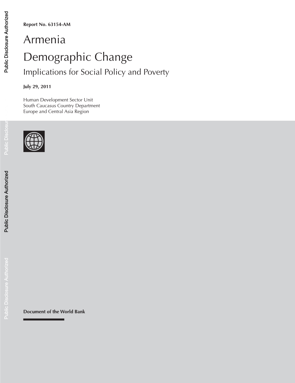 II. Demographic Trends