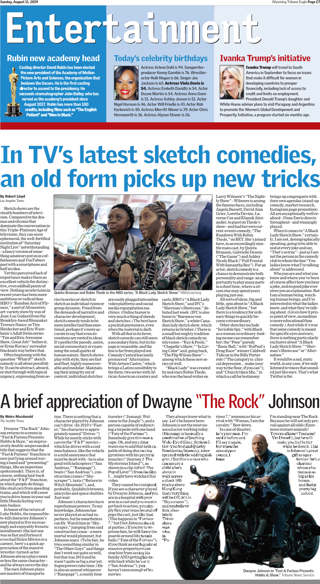 In TV's Latest Sketch Comedies, an Old Form Picks up New Tricks