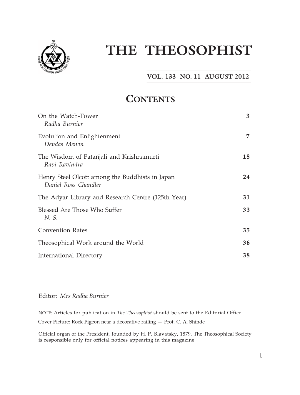 The Theosophist