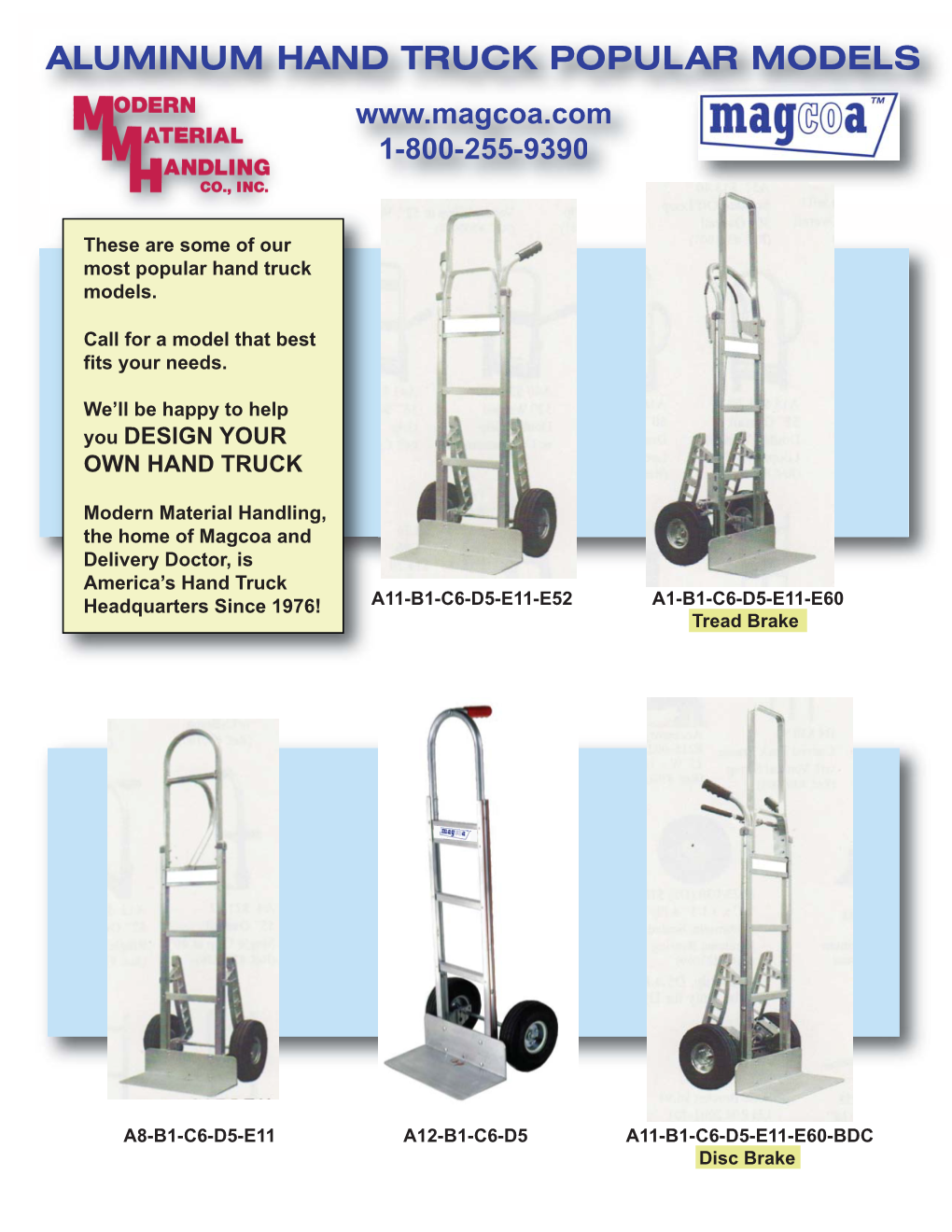 Aluminum Hand Truck Popular Models Lar