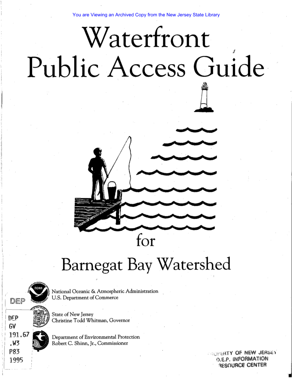 Waterfront Public Access Guide for Barnegat Bay Watershed