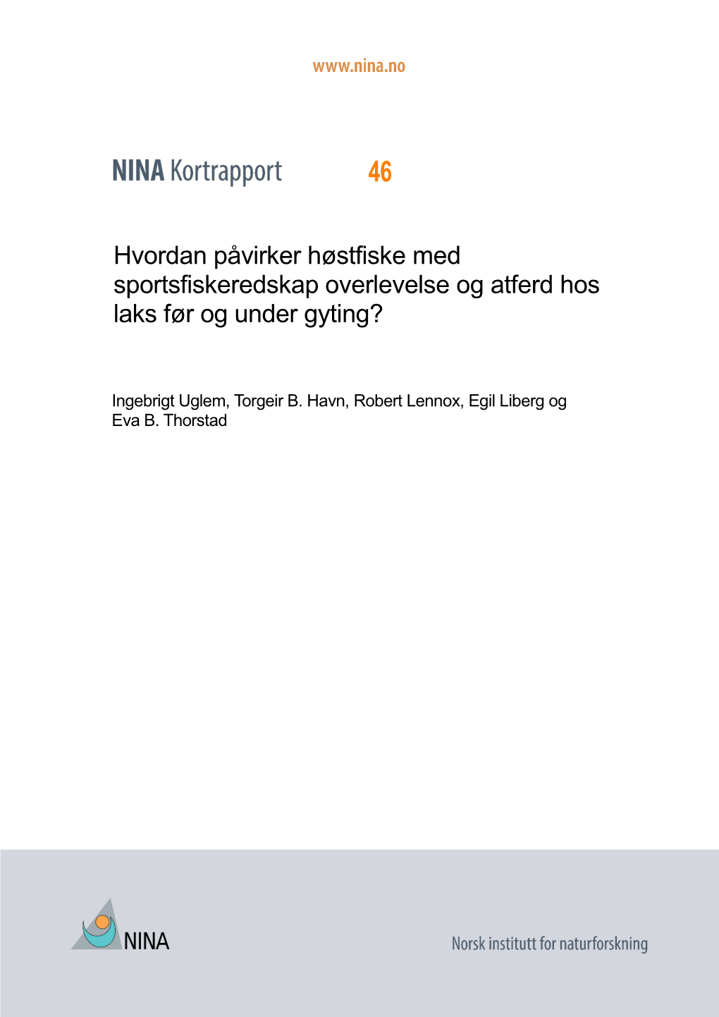 NINA Minirapport 351: 17 S