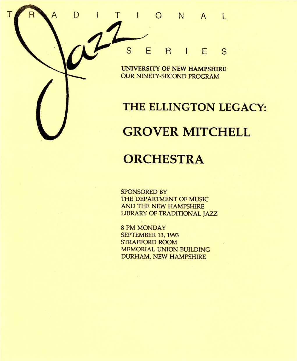 Grover Mitcheii Orchestra