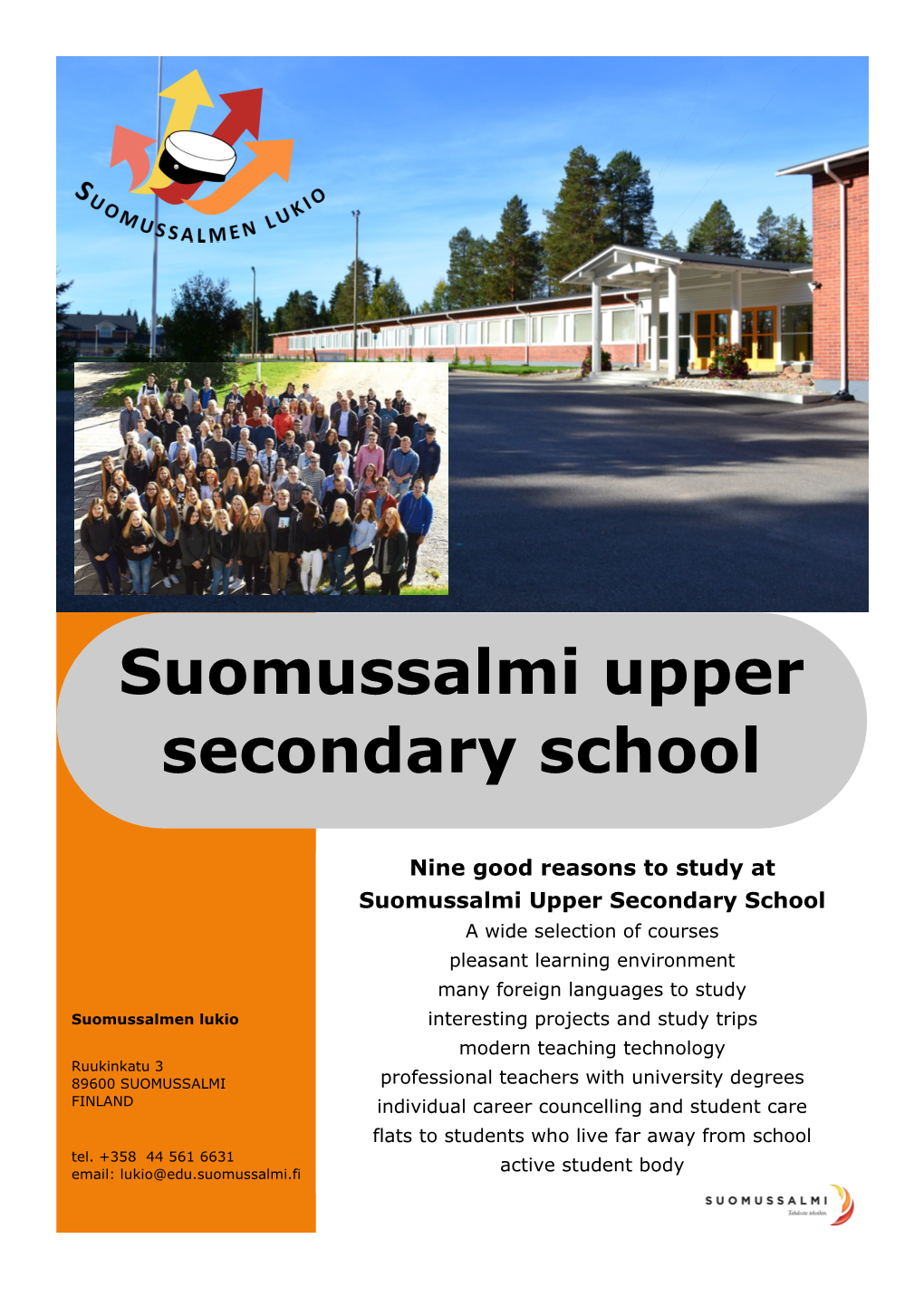 Suomussalmi Upper Secondary School