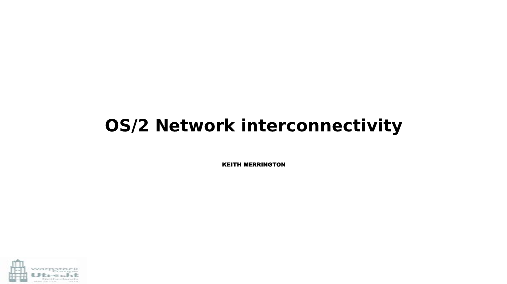 OS/2 Network Interconnectivity