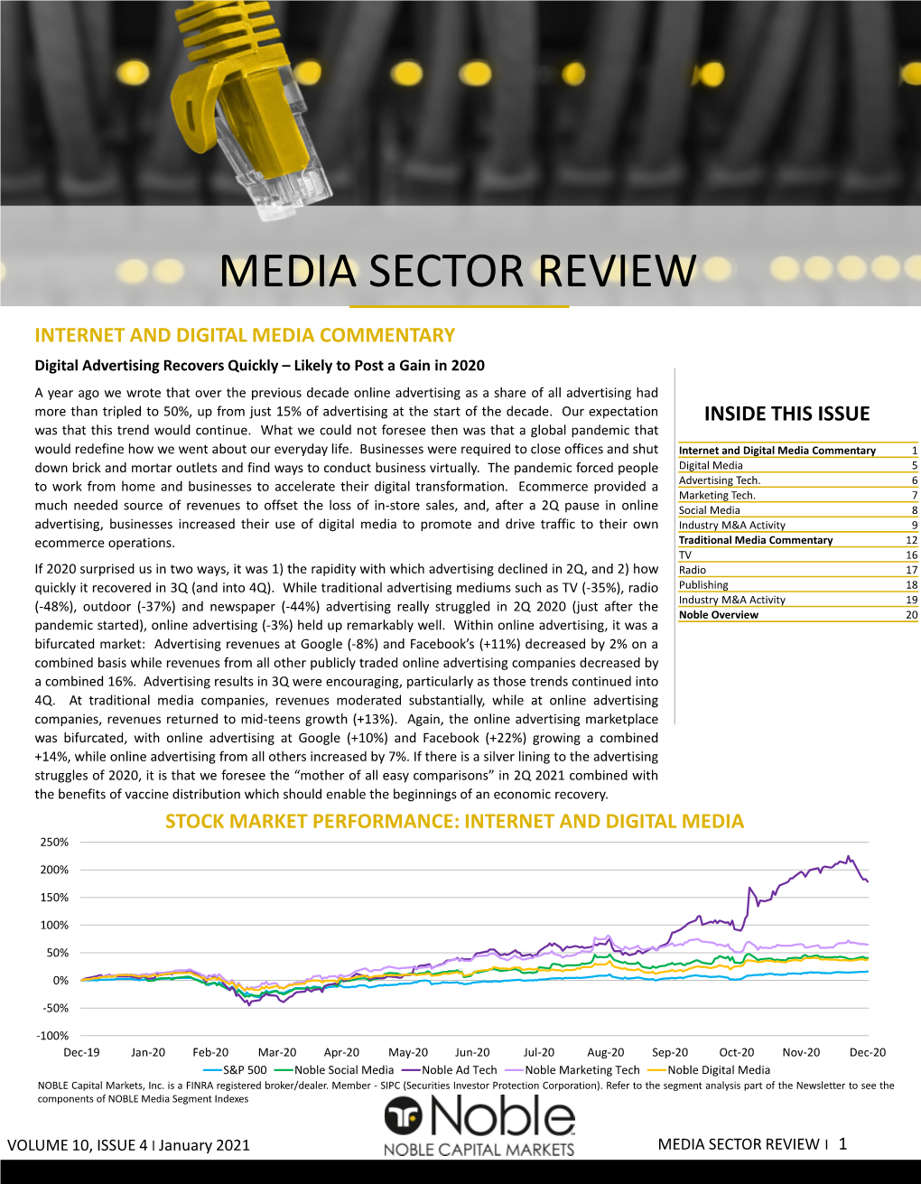 Noble Media Newsletter 4Q 2020