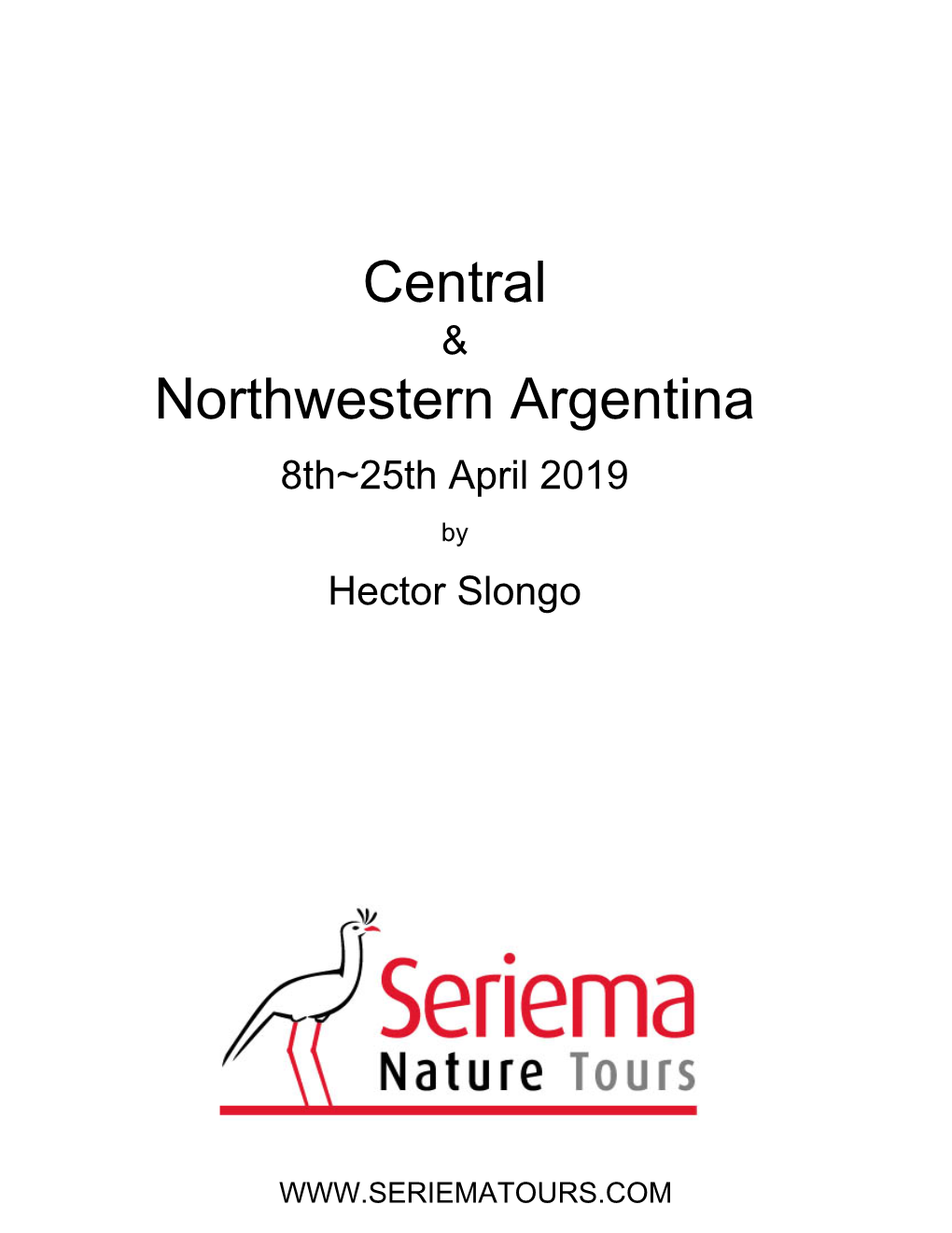 Nowthwest Argentina Apr 2019 H Slongo