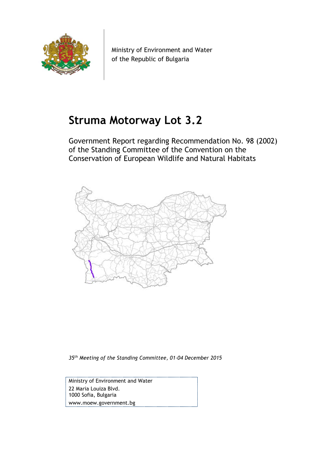 Struma Motorway Lot 3.2