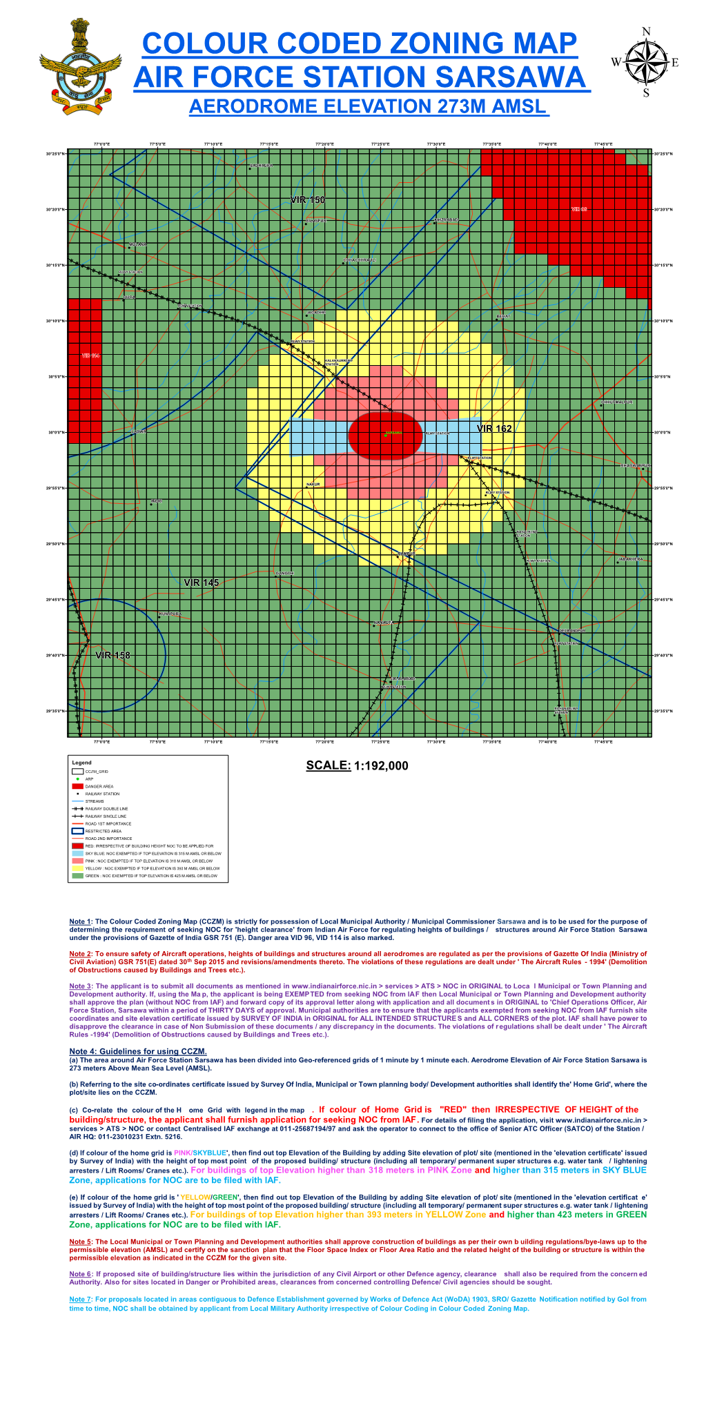 Aerodrome Elevation 273M Amsl