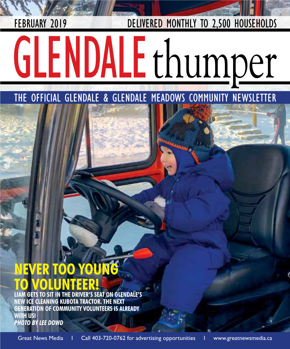 Glendalethumper the OFFICIAL Glendale & Glendale Meadows COMMUNITY Newsletter