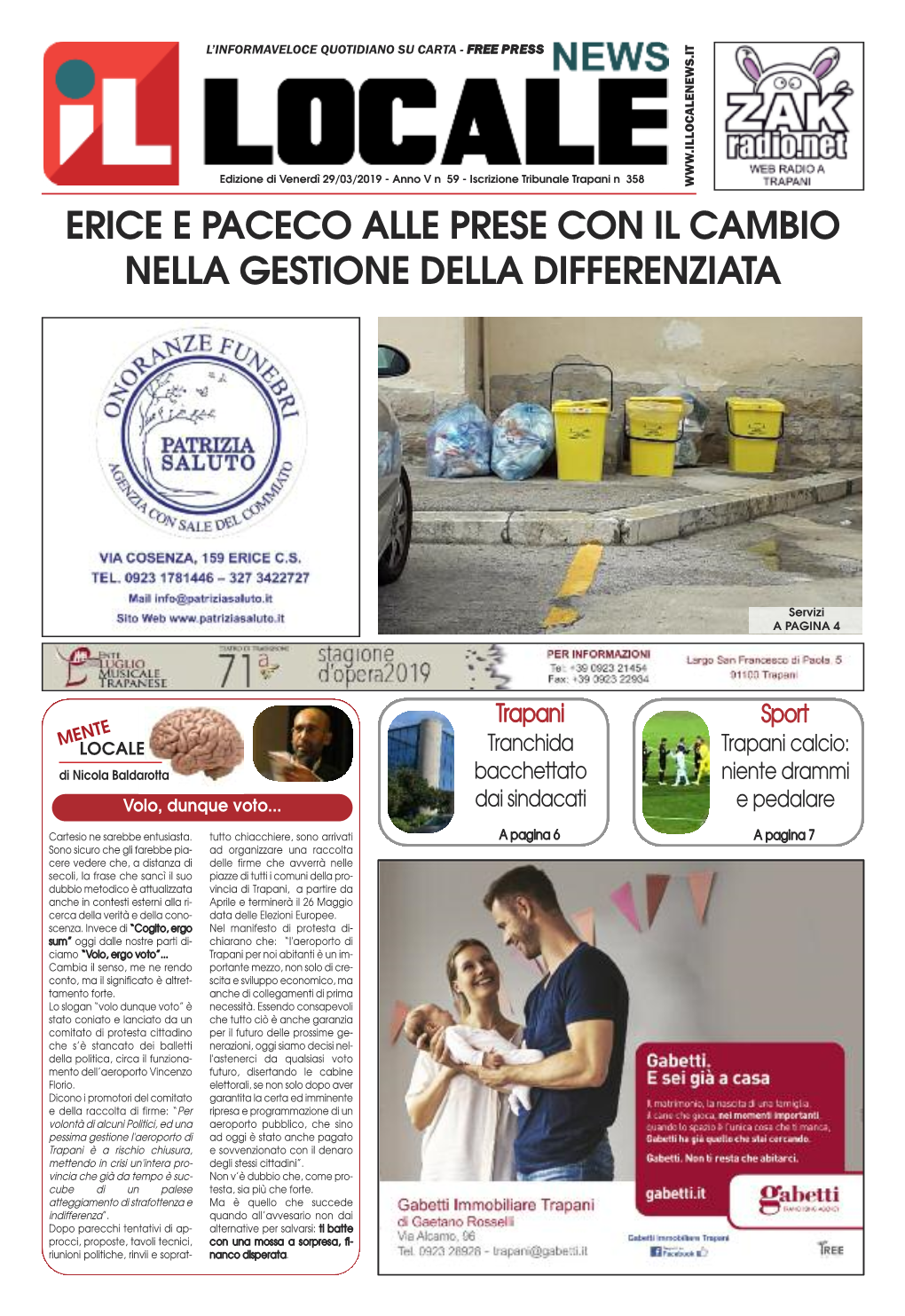 Erice E Paceco Alle Prese Con Il Cambio Nella Gestione