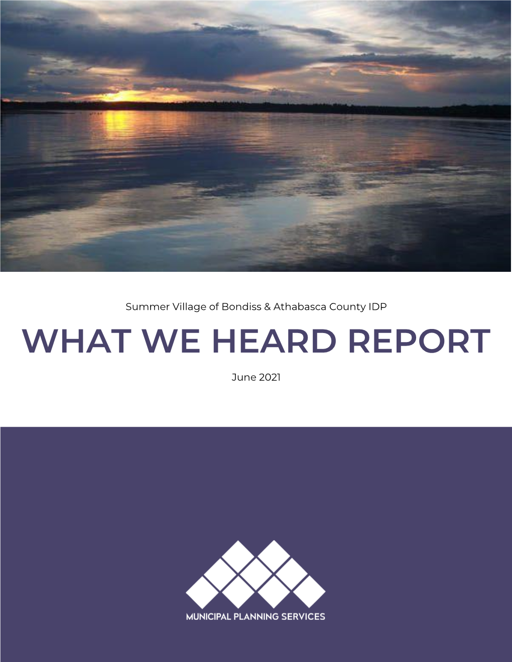 What We Heard Report