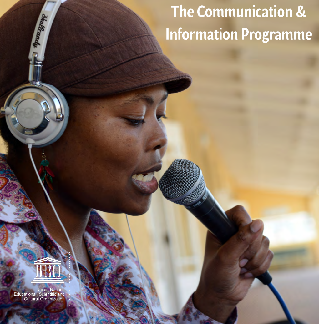The Communication & Information Programme; 2016