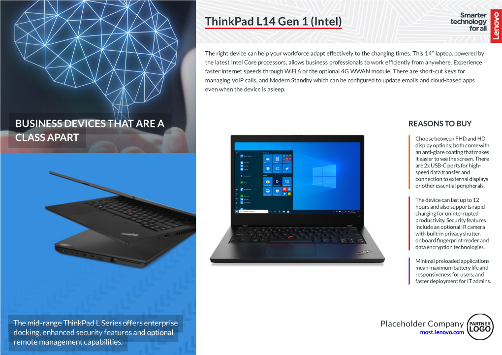 Thinkpad L14 Gen 1 (Intel)