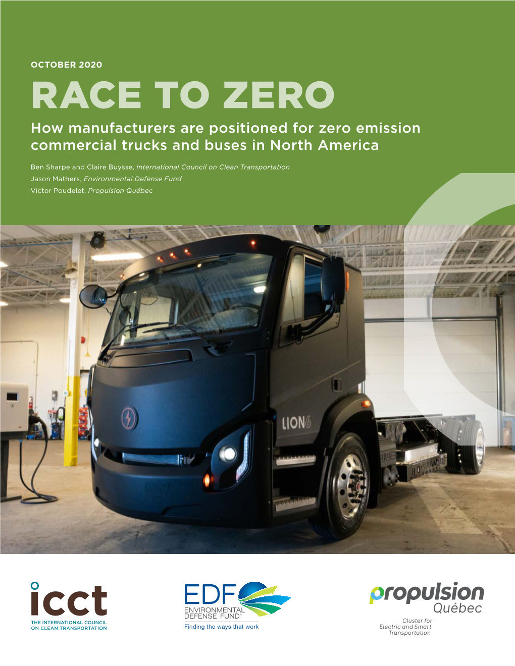 Race to Zero: How Manufacturers Are Positioned for Zero-Emission Commercial Trucks and Buses in North America