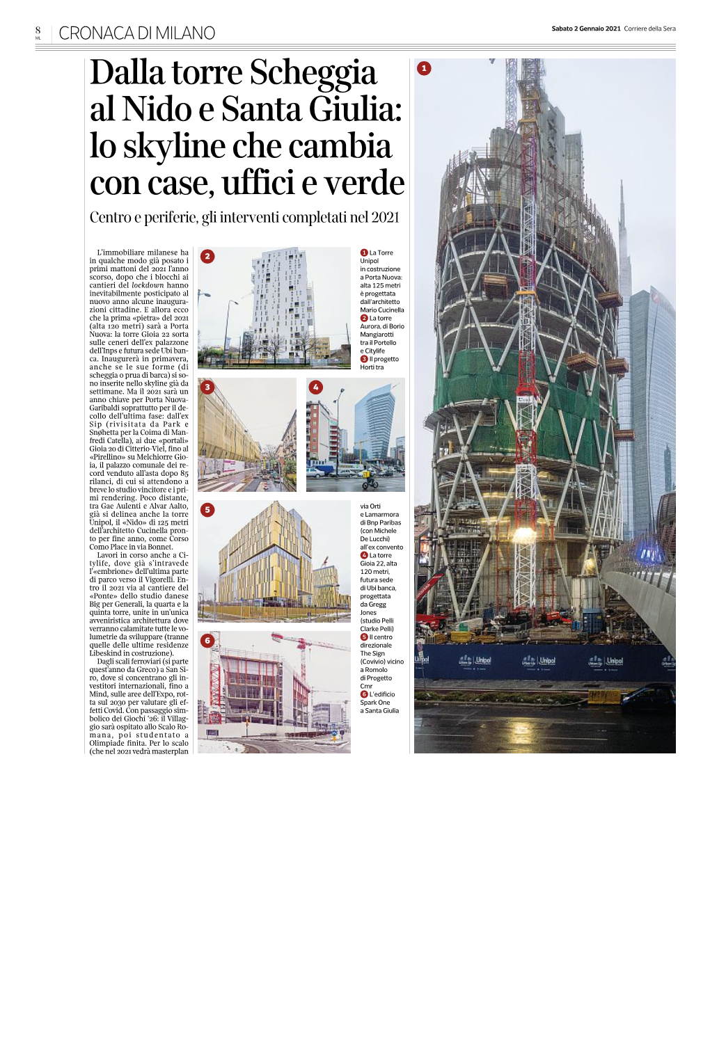 Dalla Torre Scheggia Al Nido E Santa Giulia: Lo Skyline Che Cambia Con Case, Uffici E Verde