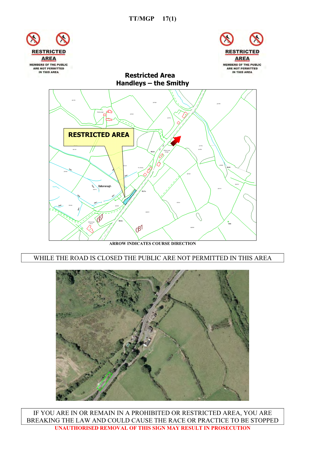 TT/MGP 17(1) Restricted Area Handleys – the Smithy WHILE THE