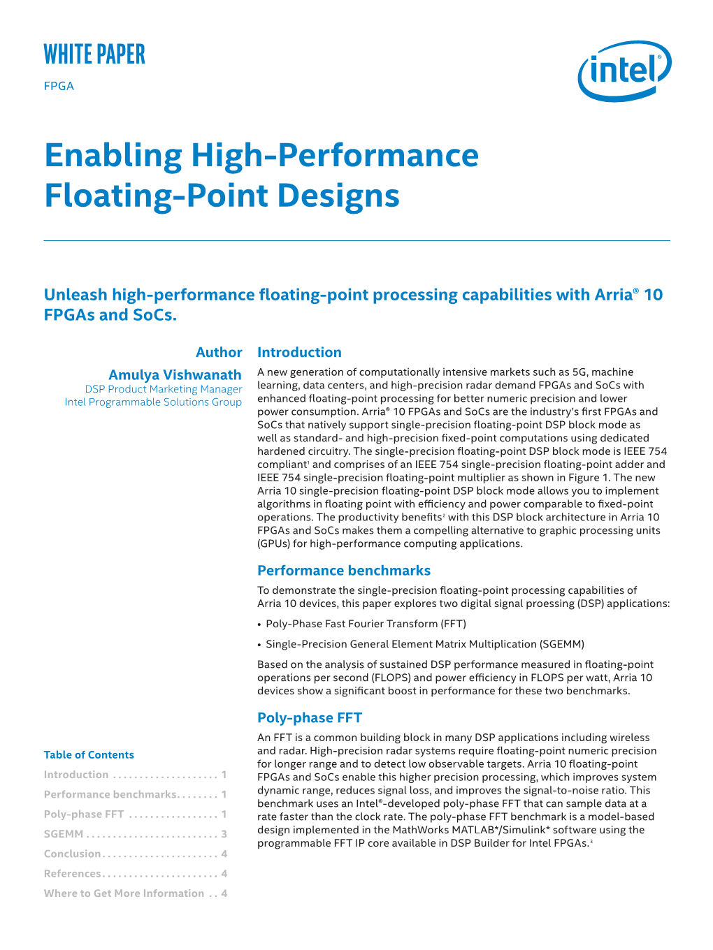 Enabling High-Performance Floating-Point Designs