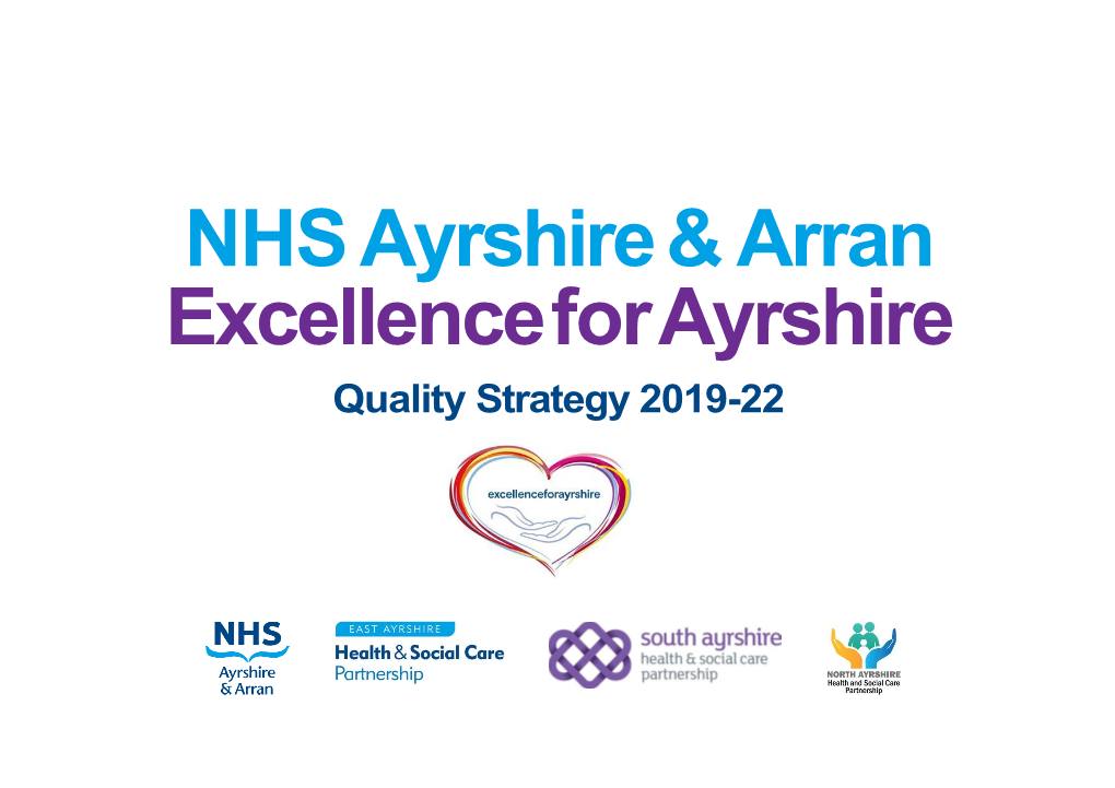 NHS Ayrshire & Arran Excellence for Ayrshire